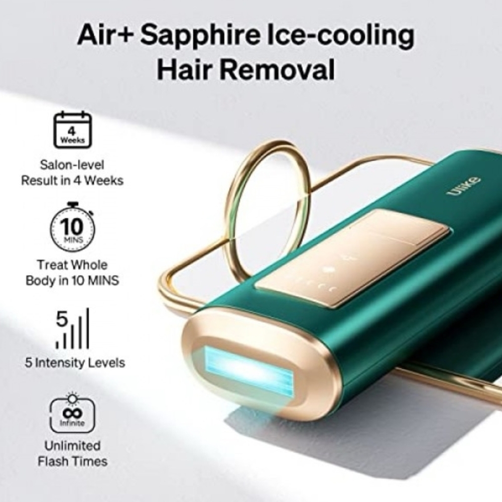 Green Hair Removal Device